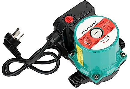 JVDDI 220 100W Calda Pompa Booster Ultra-silenziosa Riscaldamento centralizzato Caldaia Pompa di circolazione dell'Acqua Calda Condizionatore d'Aria Riscaldamento Domestico(Pipe Diameter 20mm)