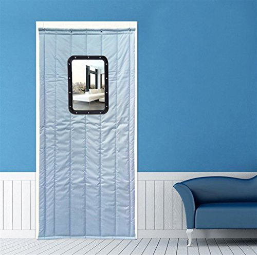 Icegrey Thermal Protective Curtain For Door Insulation Protection Panel Insulation Blackout Curtain Waterproof Windproof Noise Isolation, ICG-YONGT-001-12-120x220cm(40x80cm)
