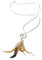 PARTY DISCOUNT Traumfänger-Halsband mit Perlen & Federn