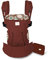 SONARIN Premium Babytrage mit Aufbewahrungstasche,Ergonomisch,Sonnenschutz haube,für Neugeborene& Kleinkinder (0-48 Monate),Maximale Belastung 20kg,Baby Tragetasche und Kindertrage(DunkelRot)