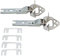 Set mit 2 Scharnieren für Kühlschranktür Bosch Miele 2285121