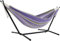 Vivere Doppel Baumwolle Hängematte mit Hängemattengestell 250 cm, Tranquility