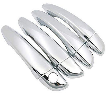 BNHHB Couvercle de poignée de Porte de Voiture pour Peugeot 308 T9 SW GT 2014~2019, Garniture de Couvercle de Protection extérieure chromée, Accessoire de décoration de Style