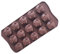 YUSHU – 15 Löcher süße Schweinskopf-Silikon-Kuchenform – lustige Schwein-förmige Silikon-Seifen-Süßigkeit-Fondant-Schokoladenform – Keks-Kuchenform – DIY-Küche-Silikonformen zum Backen