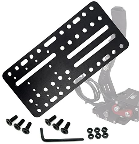 Soporte universal para mesa o silla para freno de mano USB, palanca de cambios SIM, compatible con palanca de cambios Logitech Driving Force, palanca de cambios TH8A y juegos de carrera SIM