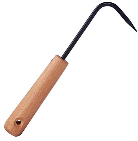 Kangmeile Unkrauthaken - Griff Unkraut Garten Unkraut Werkzeug für zu Hause Outdoor Garten Graben Grubber Unkrautentferner Werkzeug Garten Geschenk Einzelklauenhaken