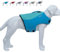 Hundeschwimmweste im Sportstil mit ausgezeichneter Auftriebskraft, stylische Hundeschwimmweste mit Rettungsgriff für kleine, mittlere und große Hunde Turquoise XL