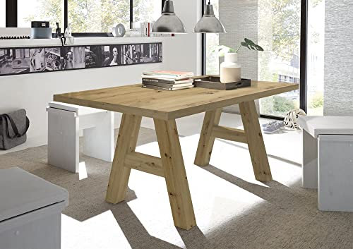 58 aufm Kessel Esszimmertisch Elia 2 140 x 90 x 75 Esstisch Asteiche 13262-140