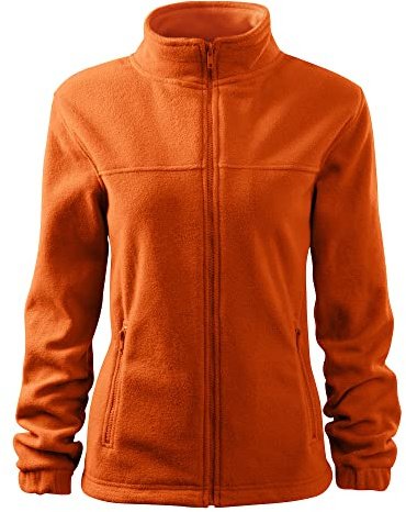 DELUNO Damen Fleece-Jacke Outdoor, Pullover Fleece mit Reißverschluss - Neu - Schwarz Rot Blau Grau Weis - Size XS S M L XL XXL