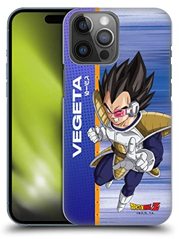 Head Case Designs Officially Licensed Dragon Ball Z Vegeta Saiyan Arc Characters Hard Back Case Compatible With Apple iPhone 14 Pro Max