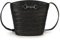 Gladdon Kleine Stroh-Geldbörsen für Damen, Mini-Schultertaschen aus Stroh, für Damen, Crossbody, geflochtene Geldbörse, kleine Clutch, Rattan-Tasche, Schwarz, Schwarz , Small