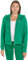 Tommy Hilfiger Damen Hoodie mit Reißverschluss 1985 Zipper, Grün (Olympic Green), XXXL