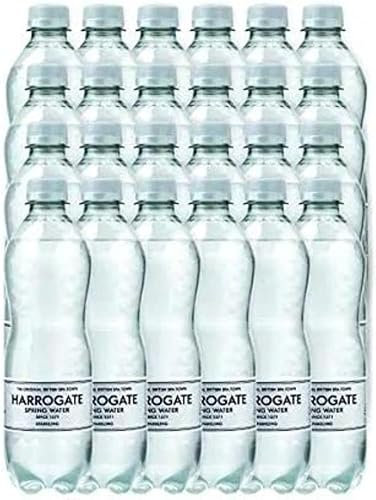 Harrogate Sparkling Spring Water 500ml Plastic Bottle (Pack of 24)