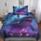 Rochile Haie Bettwäsche Set Bettbezug Set Atmungsaktive Mikrofaser Bettwäsche Für Schlafzimmer, Weiche Bequemer Single（135x200cm）