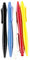 Universal Stylus Touch Pen Pack 5 Farben Set für Wii U Gamepad New 3DS 2DS XL LL NDS NDSi DS Lite Konsolen Big Plastic Touchpen Resistive Touchscreen Pencil Schwarz, Blau, Weiß, Rot, Gelb