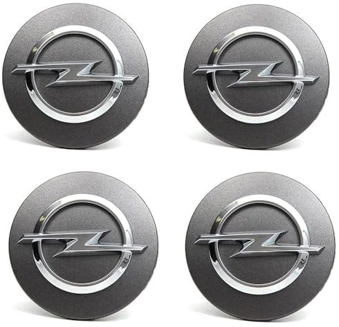 Nabendeckel 42mm für Opel Astra J Sports Tourer 2012-2015,Radnabenabdeckung Set ABS Kunststoff Aluminium Nabenkappen für Felgen Radnaben Felgendeckel Felgenkappen
