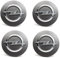 Nabendeckel 42mm für Opel Astra J Sports Tourer 2012-2015,Radnabenabdeckung Set ABS Kunststoff Aluminium Nabenkappen für Felgen Radnaben Felgendeckel Felgenkappen
