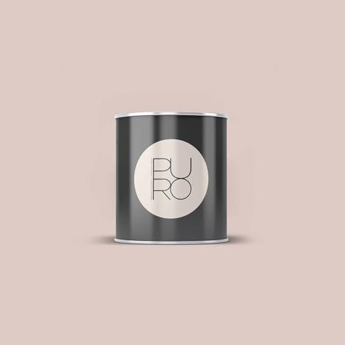 BRICOFLOR Dispersionsfarbe beige seidenmatt Design Wandfarbe warmes Beige für Schlafzimmer und Büro In 1, 2,5 und 5 l Gebinden