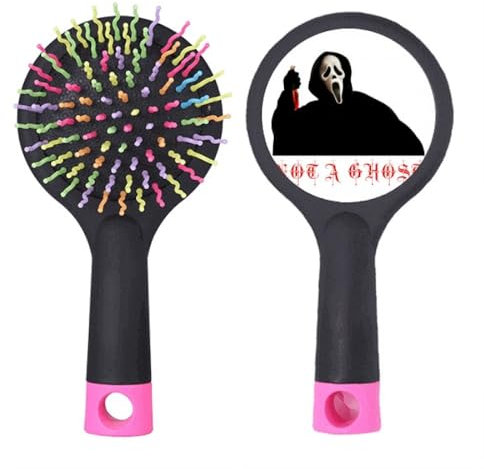 Denying Devil Knife Blood Salon Detangling Hair Brush Cushion Base