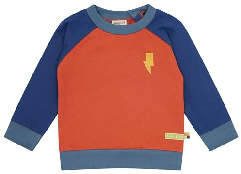 loud + proud Unisex Kinder Colorblock, GOTS-Zertifiziert Sweatshirt