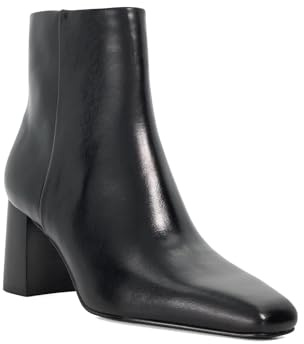 Dune London Ladies PANAMAS Leather Mid Height Block Heel Ankle Boots Size UK 7