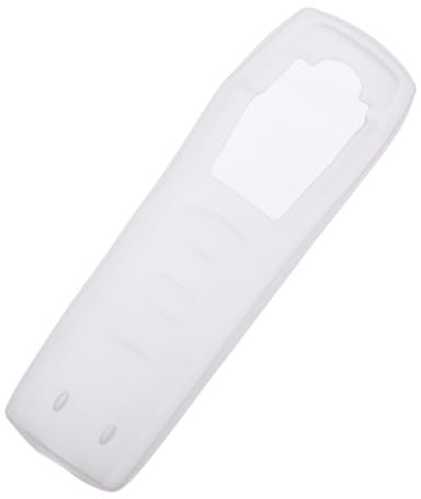 TOYZFRIENDY Transparentes Silikon Tv Fernbedienungsschutzcover Flexibel Ergonomisch Passgenau Staub Wasserschutz Schutzhülle für Tv Remote Holder