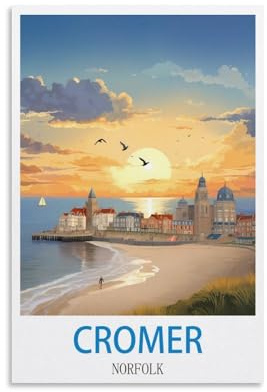 1000-Teile-Puzzle, Cromer Norfolk Puzzles für Erwachsene, klassisches Puzzle für Teenager, Jungen und Mädchen, 38 x 26 cm