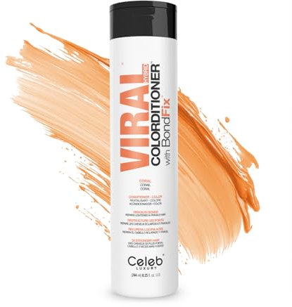 Celeb Luxury Plegespülung + Farbe 244 ml (Korallorange)