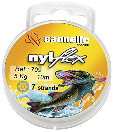 Stahlseide Nyflex 1x7,10m Spule, 18kg