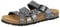 Lico Femme Bioline Gleam Mules, Noir (Anthrazit Anthrazit), 40 EU