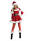 Rubies Costume Mamma Noel Premium per donna, Abito, mantello, copristivali e capello, Colore Bianco e Rosso, Taglia Unica per Natale, Feste, Cosplay e Carnevale