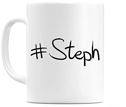 WeDoMugs #Steph 11oz Ceramic Coffee Tea Gift Mug Cup