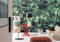 Komar Fototapete Verdure im Regenwald-Design | für Küche, Postertapete für Wohnzimmer, Schlafzimmer oder Badezimmer | Wandtapete in der Größe 368 x 254 cm | 8-333, grün