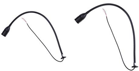 Gazechimp 2 Pièces 12v 3w Bateau LED Liseuses De Lecture Réglable Lampe De Bureau