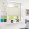 Deswell Plissee ohne Bohren Klemmfix Creme B90 x H120 cm Plisseerollo Sonnenschutz und Sichtschutz Jalousien Easyfix Plissees Lichtdurchlässig Rollo für Fenster & Tür