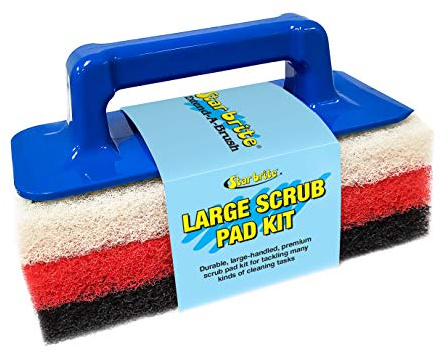 STAR BRITE Large Multi-Texture Scrub Pad Kit