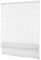 Ventanara® Fenster Raffrollo tageslicht Raffgardine Faltvorhang Montage ohne Bohren inklusive Klemmträger (80 x 130 cm, Weiss Blickdicht)