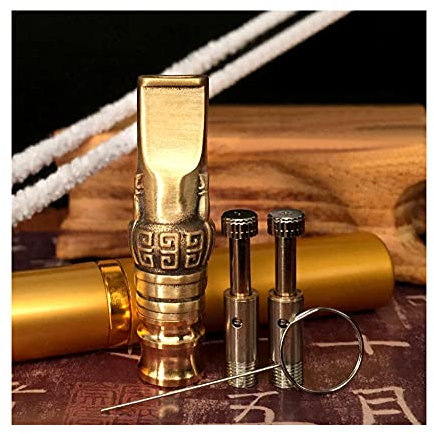 Porte-cigarettes en cuivre avec filtre, ensemble de mini porte-cigarettes ultra court pour cigarettes Extar Slim et de taille standard - C