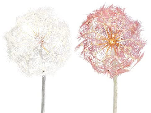JFBUCF Künstliche Pusteblume, Pusteblume, Kunstblume, Pusteblume, für Zuhause, Büro, Garten, Hochzeit, Party, Dekoration, 92 cm