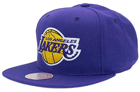 Mitchell & Ness NBA Team Ground 2.0 Snapback - Los Angeles Lakers, Purple