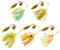 TUXIBIN Angelköder Spinnerbait Fischköder Kit 5Stk Spinner Angelköder Set Jigköpfe Swimbait Angeln Kit für Hecht Forelle Barsch Angeln 5-7