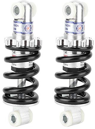 2 Uds Amortiguador de Motocicleta 750LBS de Suspensión de Resorte de Carga 125mm Universal para ATV Go-Kart Scooter