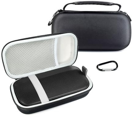 Carrying Case for Bose SoundLink Flex Speaker,Portable Travel Hard Case for Bose SoundLink Flex Speaker Storage Bag(Grey)