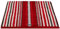 Ross Handtücher Sinfonie Multicolor Streifen 4019 Kirsche, Duschtuch 70x140 cm
