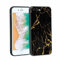 KARYOU Gold-and-Black-Marble phone case for iPhone 7 Plus for Women Men Gifts,Soft silicone Style Shockproof - Gold-and-Black-Marble Case for iPhone 7 Plus