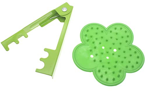 FDXGYH Rose Stem Leaf Thorn Remover Tool Kit Rose Leaf Thorn Stripper Thorn Remover (Grün)