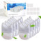 10 Packung Ersatz Filter und Vorgefilterter Schwämme für FEELNEEDY 4L Trinkbrunnen für Katzen mit Bewegungssensor (YPD-C004)