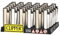 Weedness Clipper Feuerzeug Metall Cover Silver Hülle – Limited Gas Bong Pfeifen Einweg Pfeife Metall Box