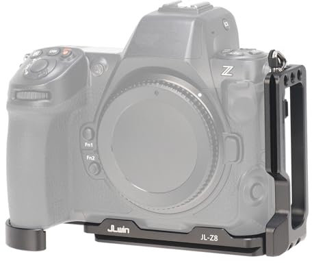FOTGA Quick Release Plate L-Angle Vertical Quick Release Plate L-Bracket for Nikon Z8 Camera, Expandable Base Plate Compatible with Arca Swiss Tripod
