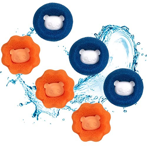 Acchiappa Peli per Lavatrice, Cattura Peli Lavatrice Animali, Usato per Rimuovere Peli di Animali Domestici e Lanugine Raccogliere peli di cane/peluche/gatto in lavatrice